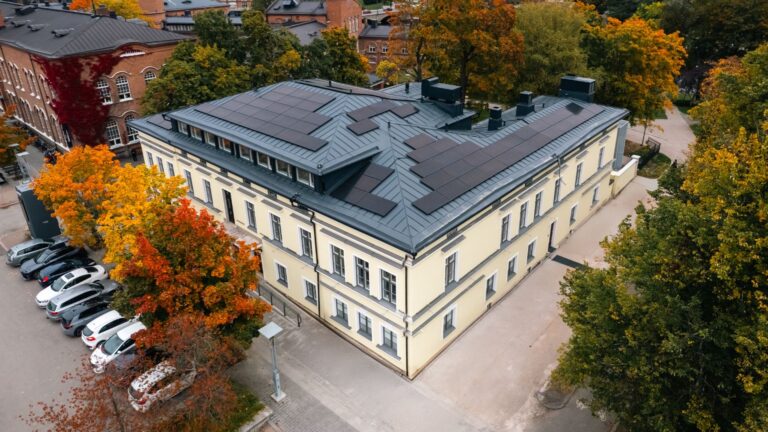 Frenckell konttori ilmakuva